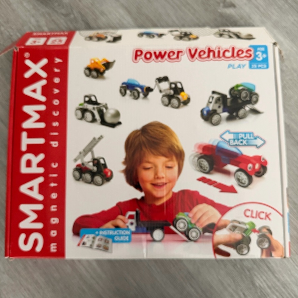 Full set Smart max power vehicles + 9 adtl pieces